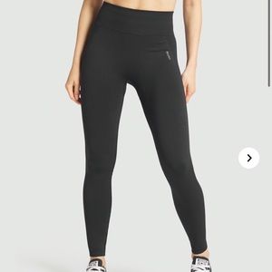 GYMSHARK high waisted black flex leggings